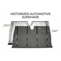 Kaldov automatic electric windshield sunshade product view