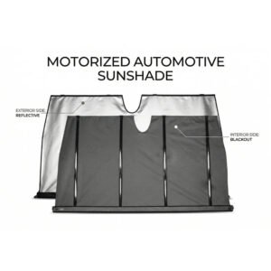 Kaldov automatic electric windshield sunshade product view