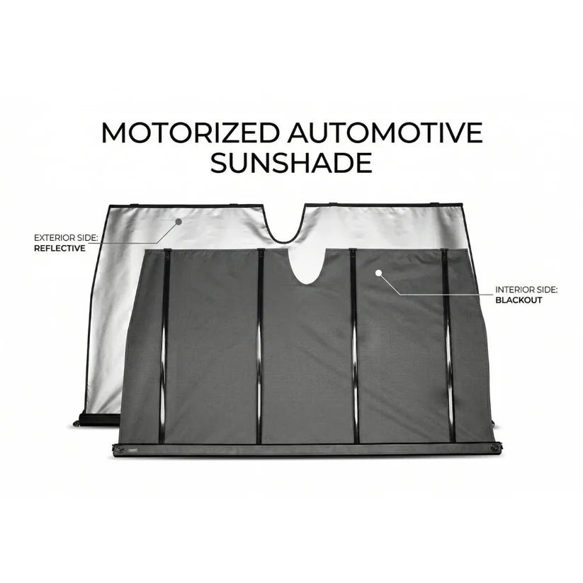 10001 Kaldov automatic electric windshield sunshade product view