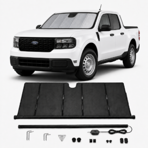 KALDOV™ upgraded electric windshield sunshade with installation accessories for Ford Maverick Hybrid