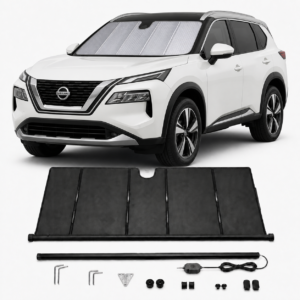 KALDOV™ upgraded electric windshield sunshade with installation accessories for Nissan Rogue