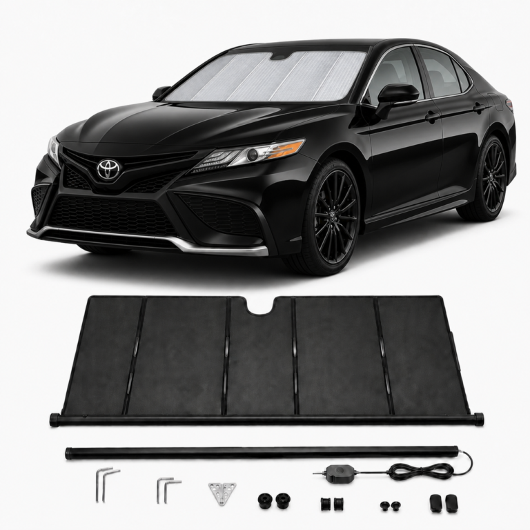 Camry Windshield Sunshade Guide (2026): Electric vs. Manual