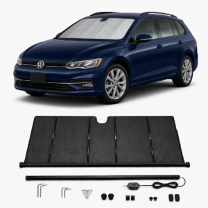 KALDOV™ upgraded electric windshield sunshade with installation accessories for Volkswagen Golf