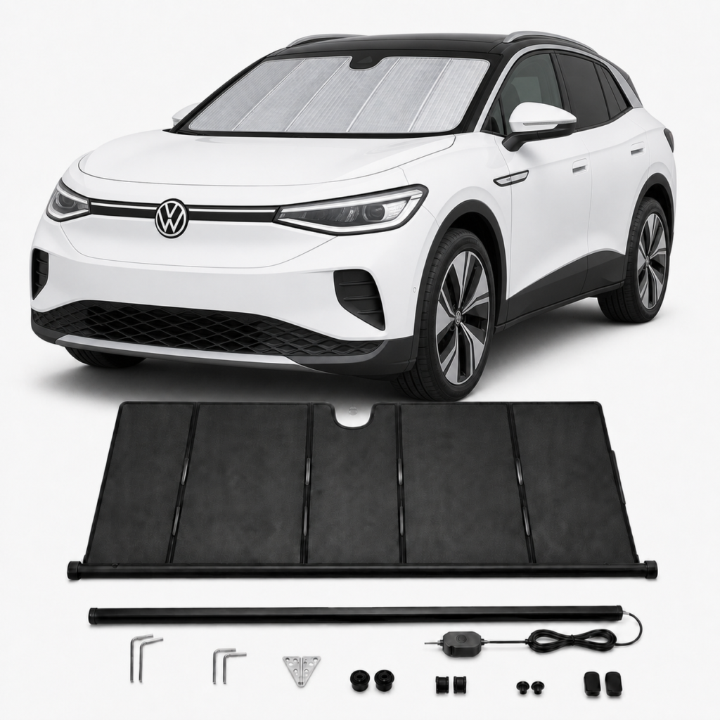 KALDOV™ upgraded electric windshield sunshade with installation accessories for Volkswagen ID.4