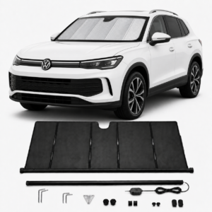 KALDOV™ upgraded electric windshield sunshade with installation accessories for Volkswagen Tiguan SUV