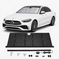KALDOV™ upgraded electric windshield sunshade with installation accessories for Mercedes-Benz C 260