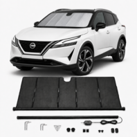 KALDOV™ upgraded electric windshield sunshade with installation accessories for Nissan Qashqai