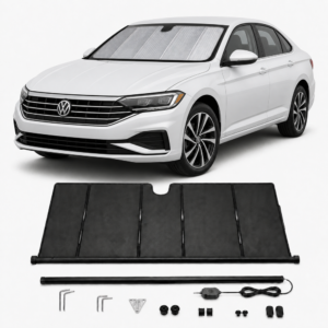 KALDOV™ upgraded electric windshield sunshade with installation accessories for Volkswagen Jetta