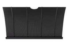 Kaldov black automatic electric windshield sunshade with folding panels
