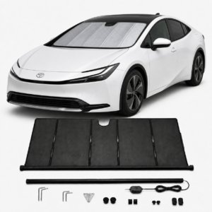 KALDOV™ upgraded electric windshield sunshade with installation accessories for Toyota Prius