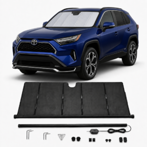 KALDOV™ upgraded electric windshield sunshade with installation accessories for Toyota RAV4