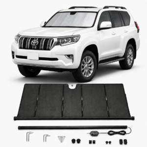 KALDOV™ upgraded electric windshield sunshade with installation accessories for Toyota Land Cruiser Prado