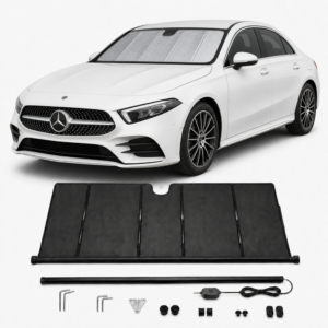 KALDOV™ upgraded electric windshield sunshade with installation accessories for Mercedes-Benz A200L